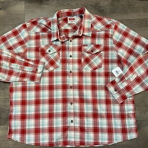 Wrangler Long Sleeve Button Shirt Size 3XL New